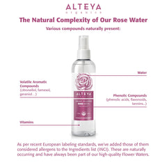 Bulgarian Rosa Damascena roses used in Alteya Rose Water distillate.