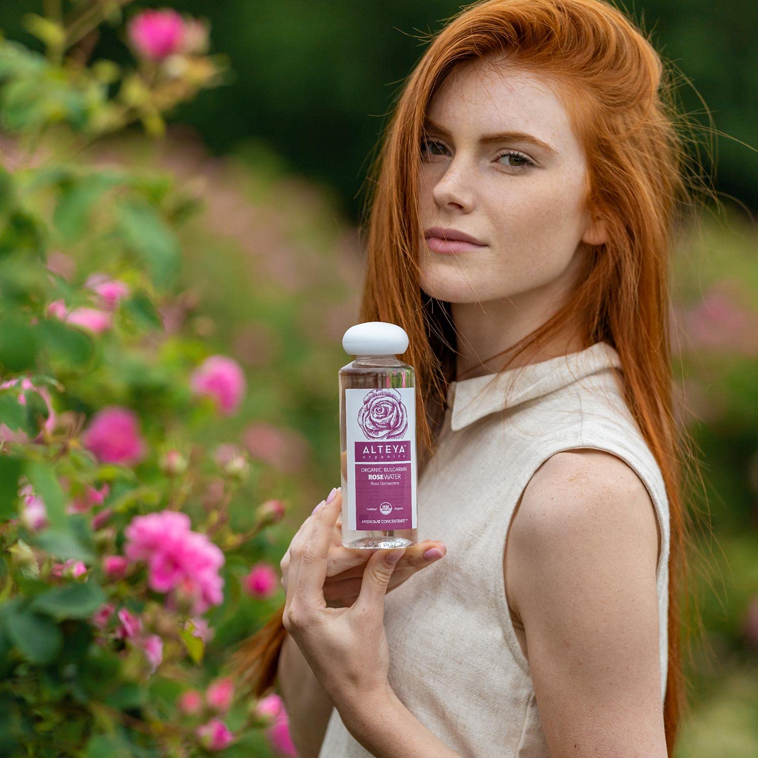 Rose Water mist used for hair refresh between washes