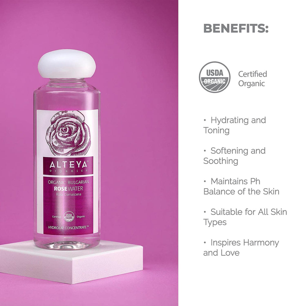 Recyclable BPA-free bottle with reducer and Alteya label