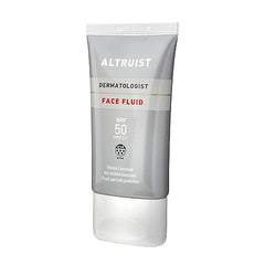 Altruist Dermatologist Sunscreen Fluid SPF50 applied on skin for everyday protection