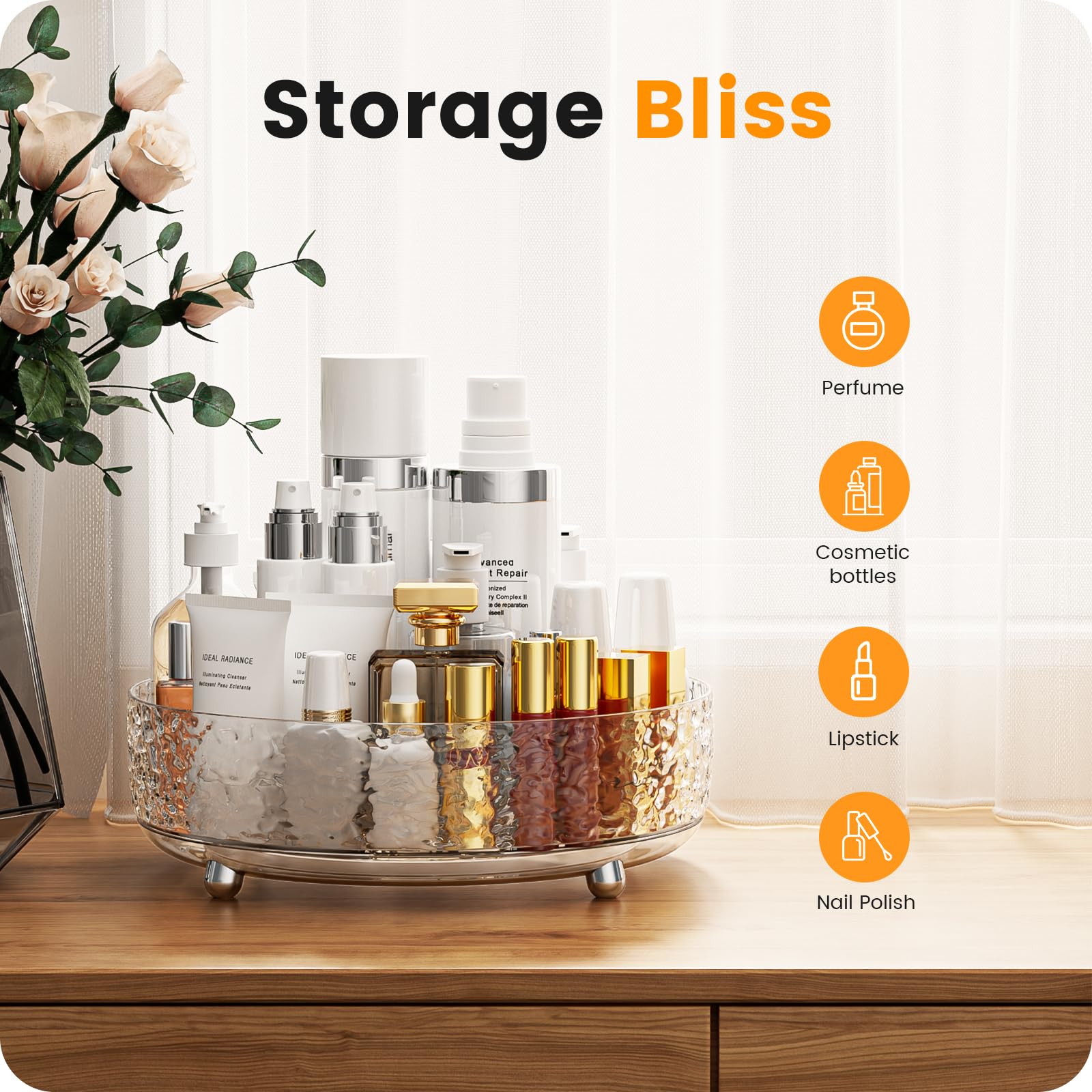 A-LuGei versatile organizer supports kitchen, bathroom, and office use for clutter-free surfaces.