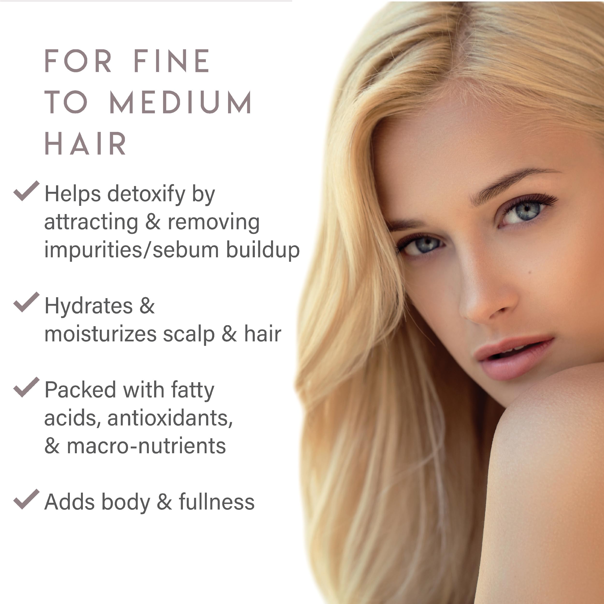 ALURAM Coconut Water Daily Shampoo label closeup highlighting clean beauty, cruelty-free formula