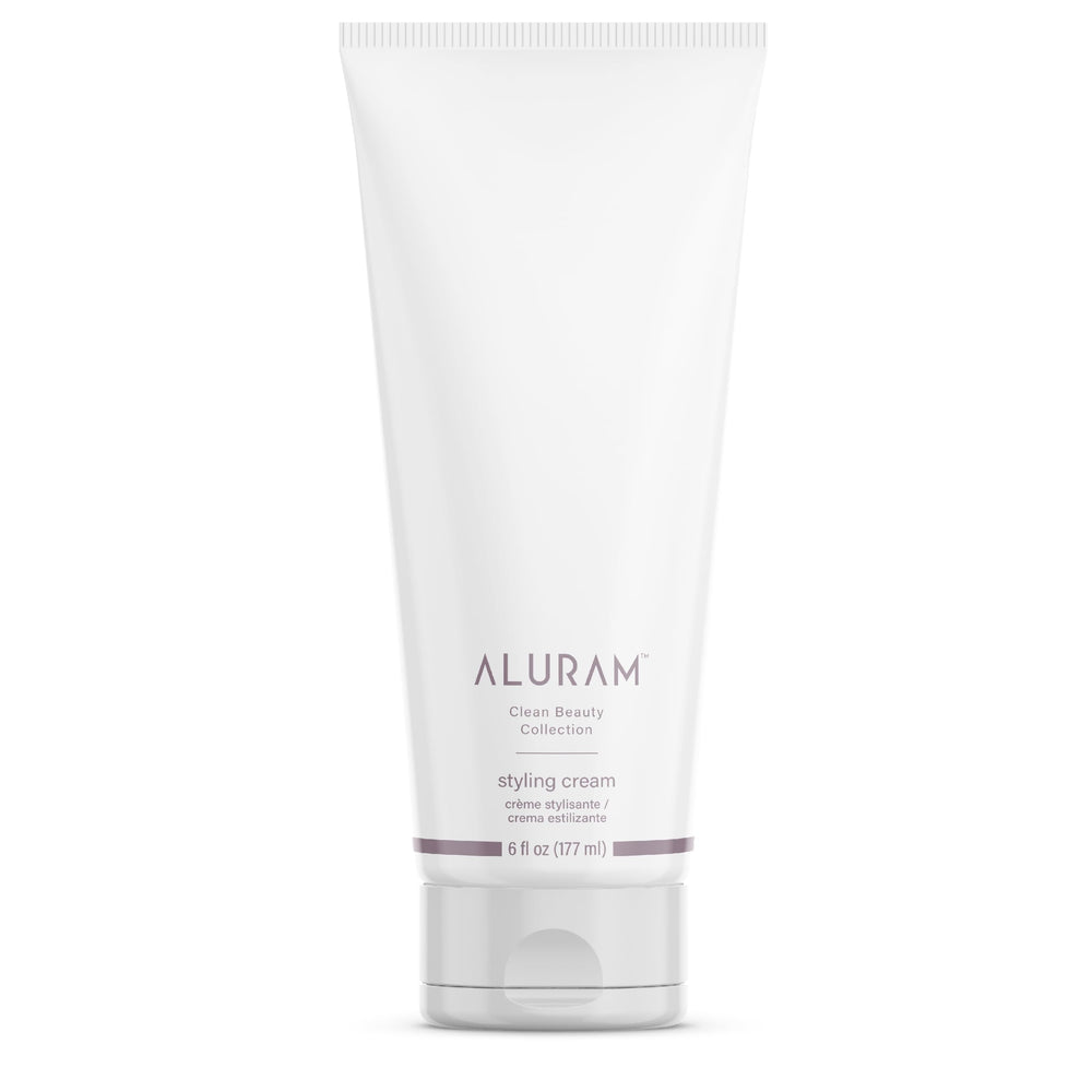 ALURAM coconut water styling cream pump dispense for easy application and lightweight hold