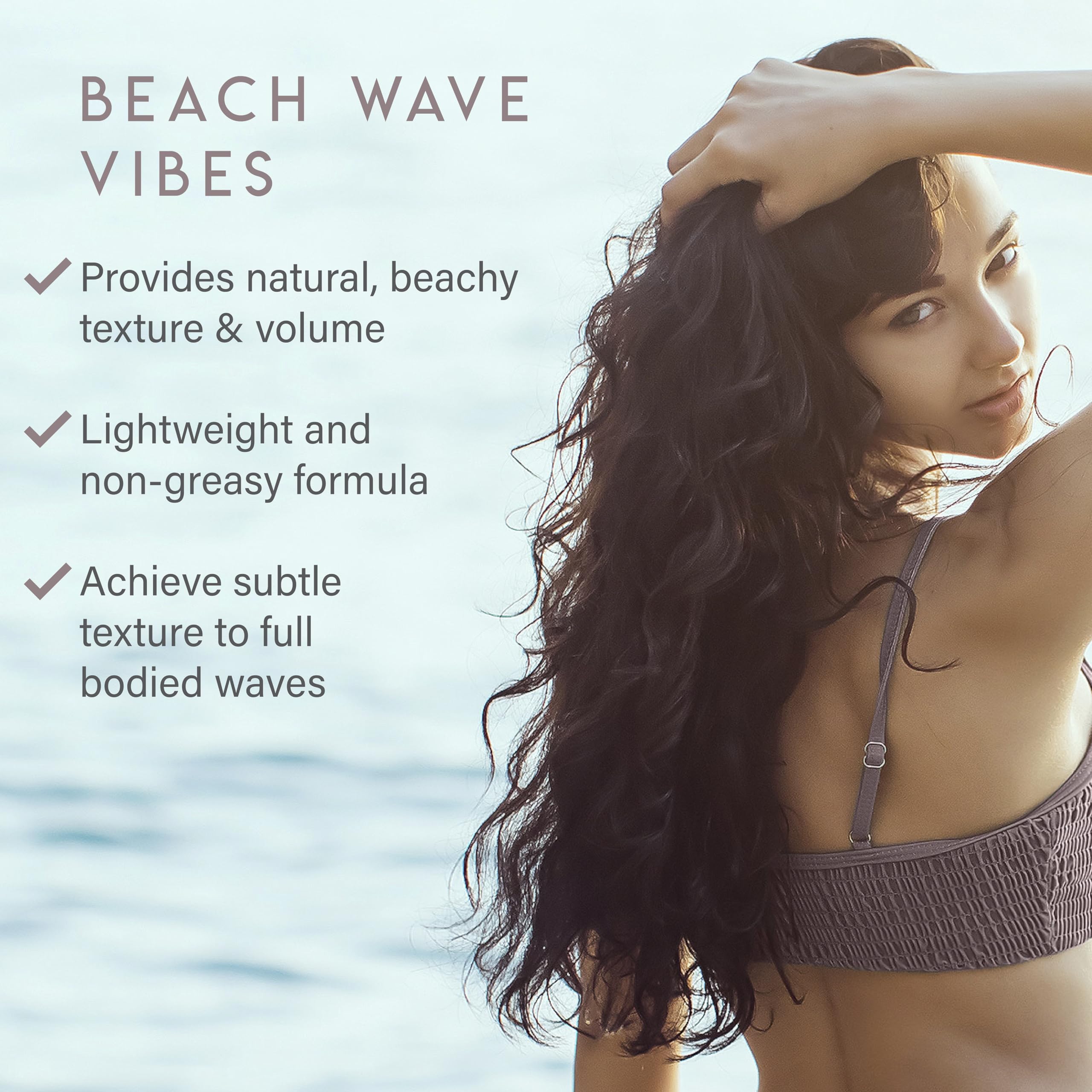 ALURAM Coconut Water Texture Spray boosts texture and definition without stiffness.