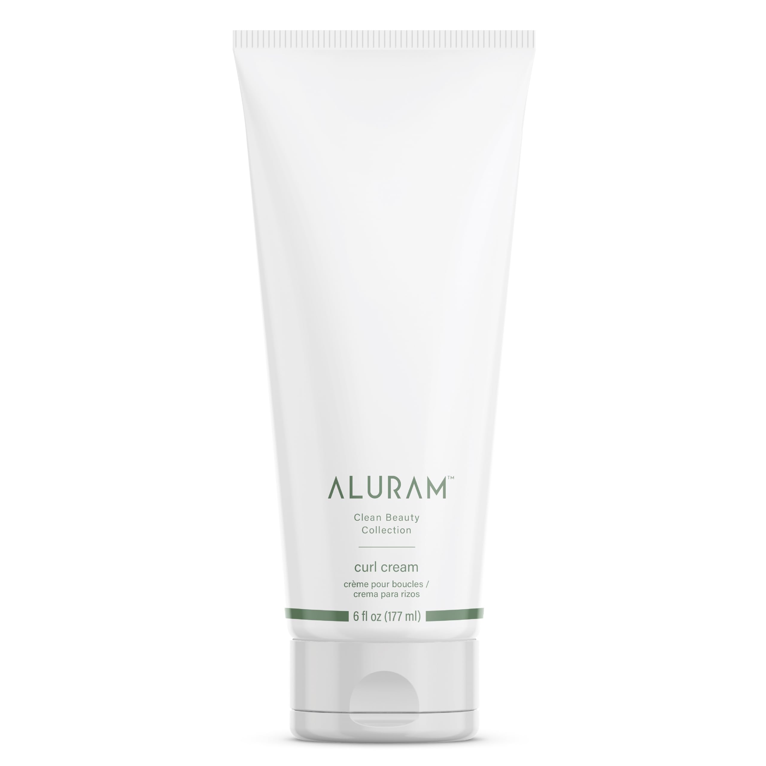 ALURAM Curl Cream defines curls with hydrating coconut water for smoother, frizz-free hair.