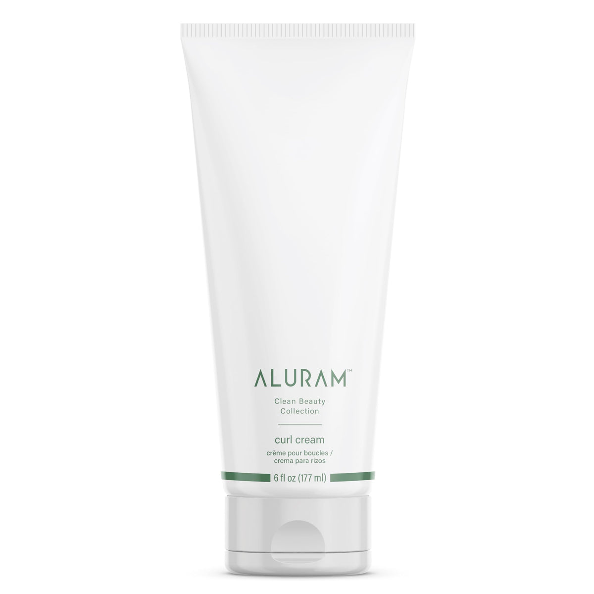 ALURAM Curl Cream defines curls with hydrating coconut water for smoother, frizz-free hair.
