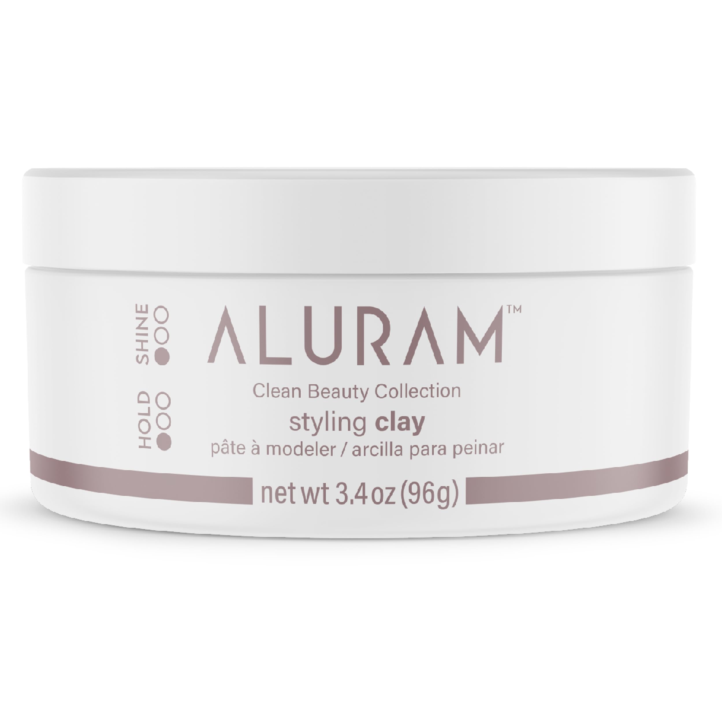 ALURAM Hair Styling Clay on beach waves delivers lasting hold and smooth texture