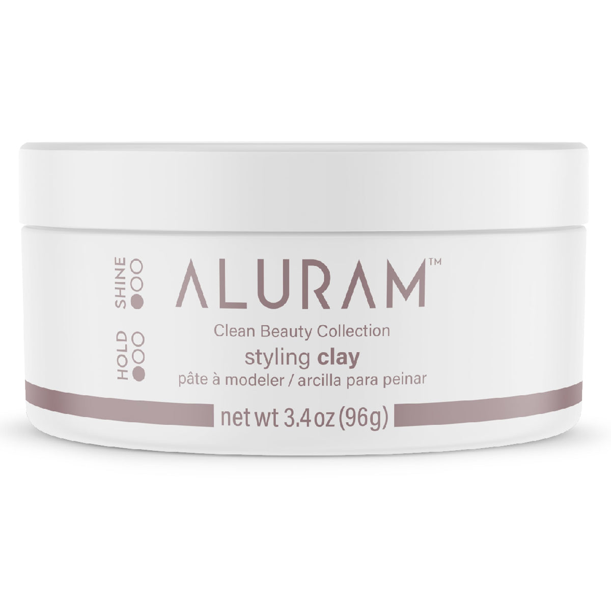 ALURAM Hair Styling Clay on beach waves delivers lasting hold and smooth texture