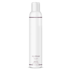 ALURAM High Hold Finishing Spray bottle-front: humidity resistance for all-day styling