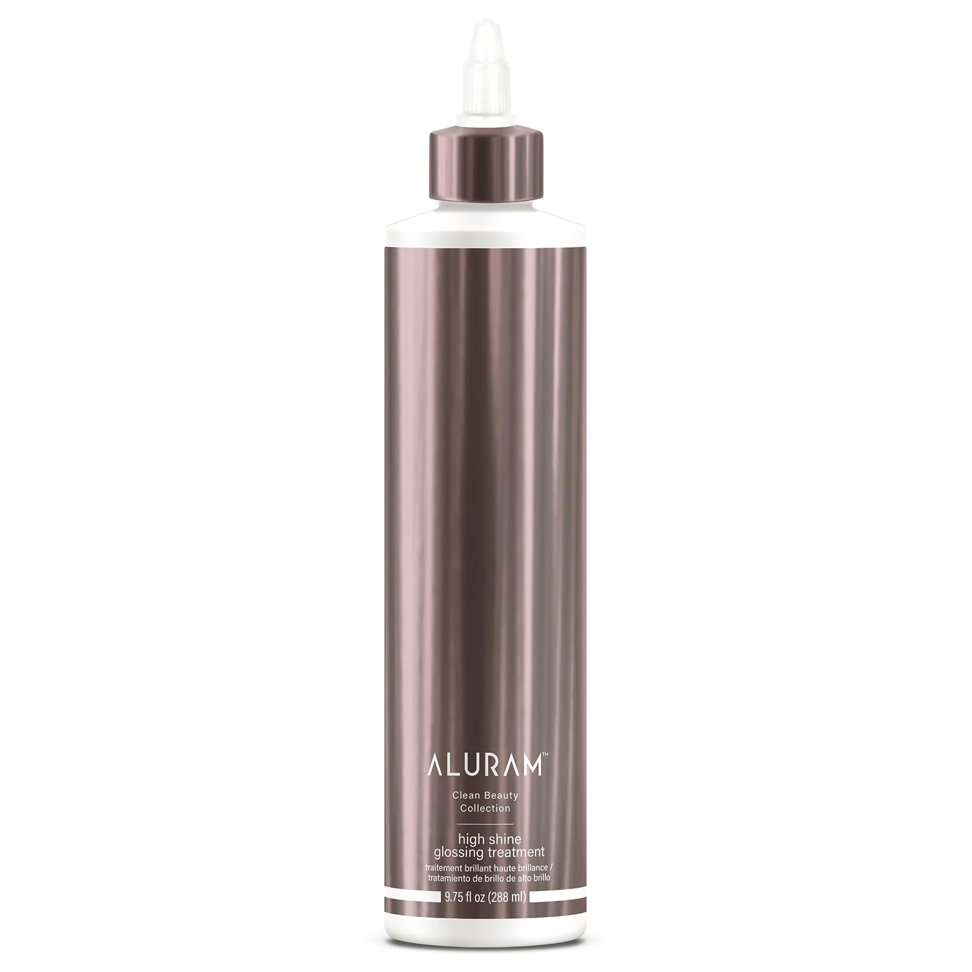 ALURAM High Shine bottle pour demonstrates easy application and mirror-like gloss.