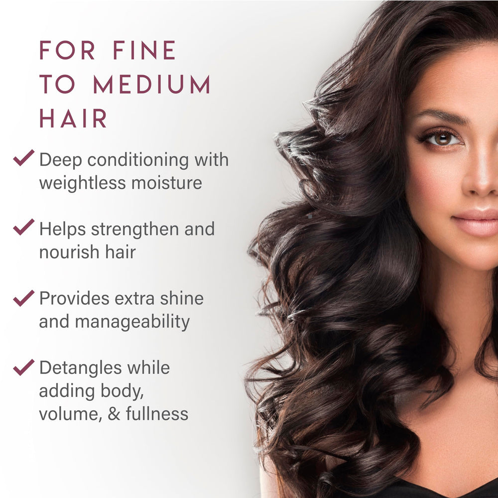 ALURAM Volumizing Conditioner bottle with rice protein blend for stronger strands
