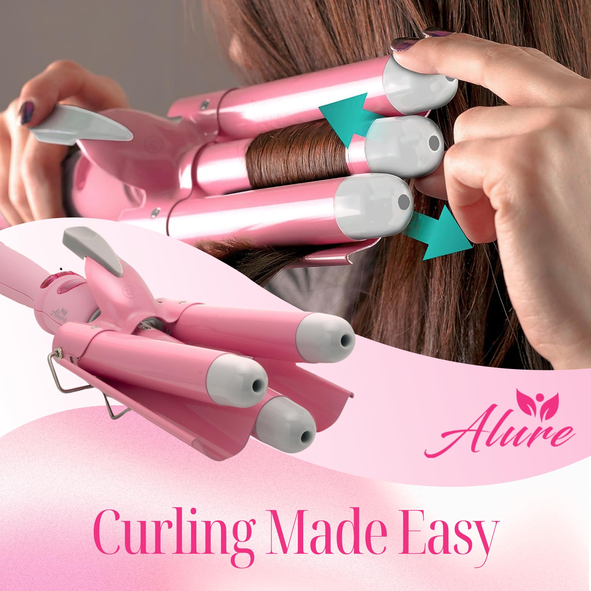 Alure 360 degree rotatable cord prevents tangling for easy maneuvering.