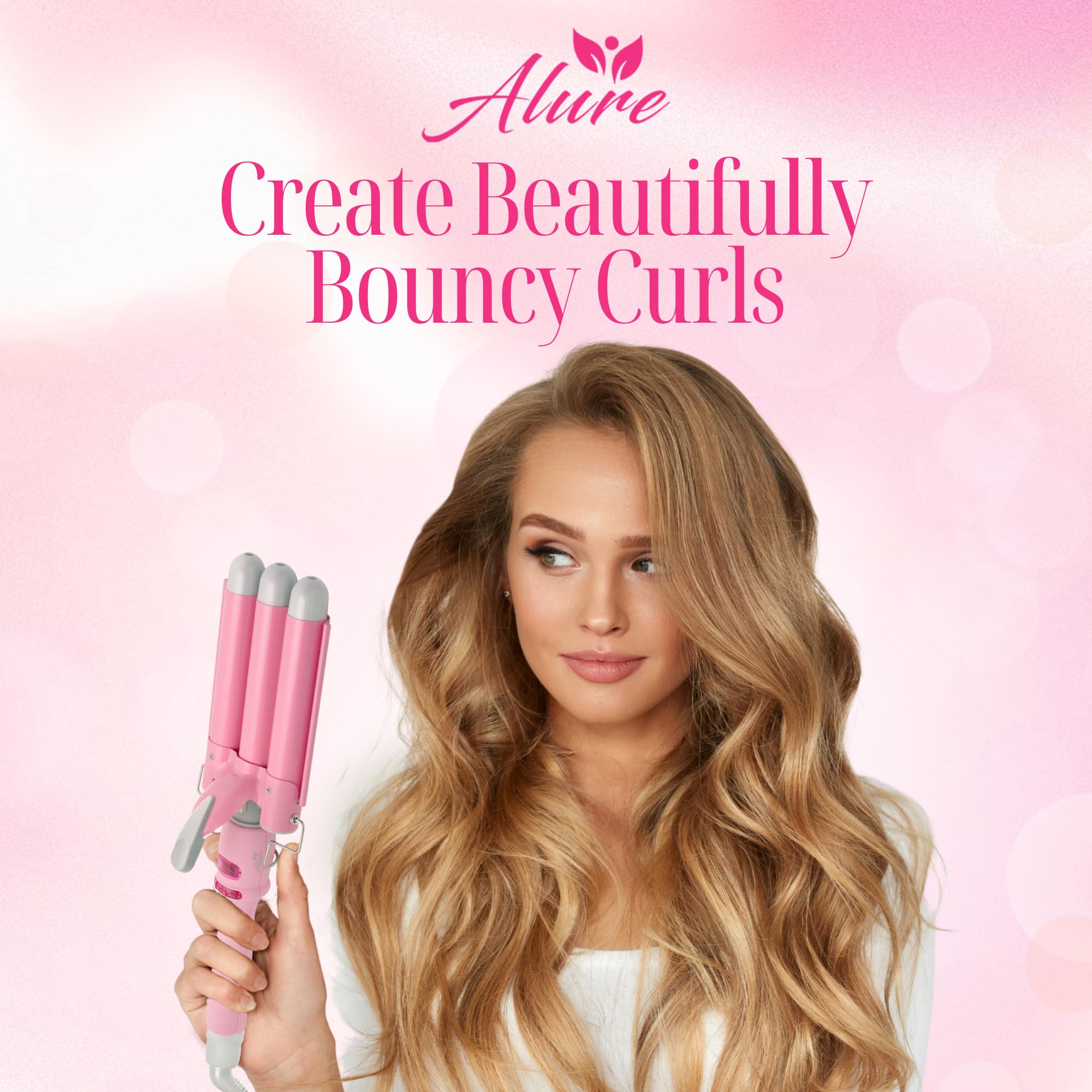 Alure beach waves look for shoulder-length to long hair with versatility.