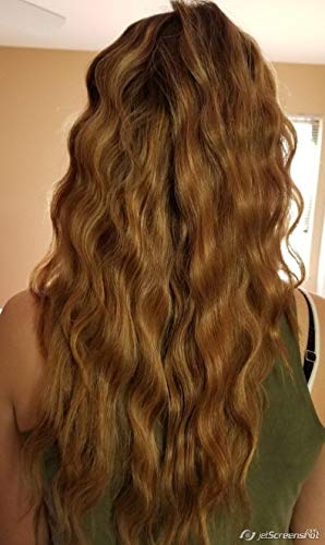 Alure ceramic-tourmaline waves deliver smooth shine with reduced frizz.