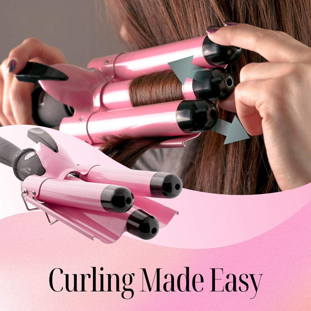 Alure fast heating ability reaching 410F in 60 seconds for time-saving styling