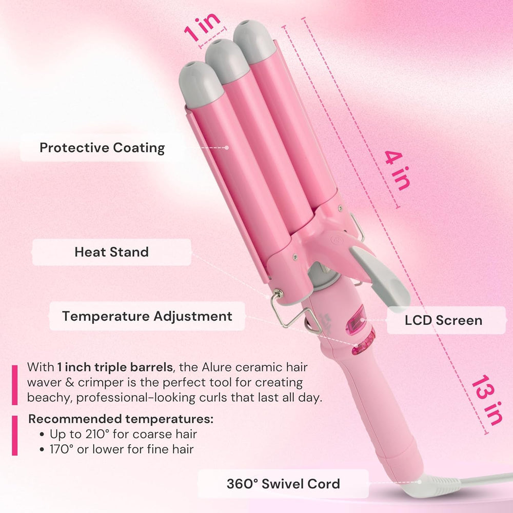 Alure fast heating reaches 410F in 60 seconds for quick mornings.