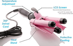 Alure insulated barrel tips for safer styling and comfortable grip.
