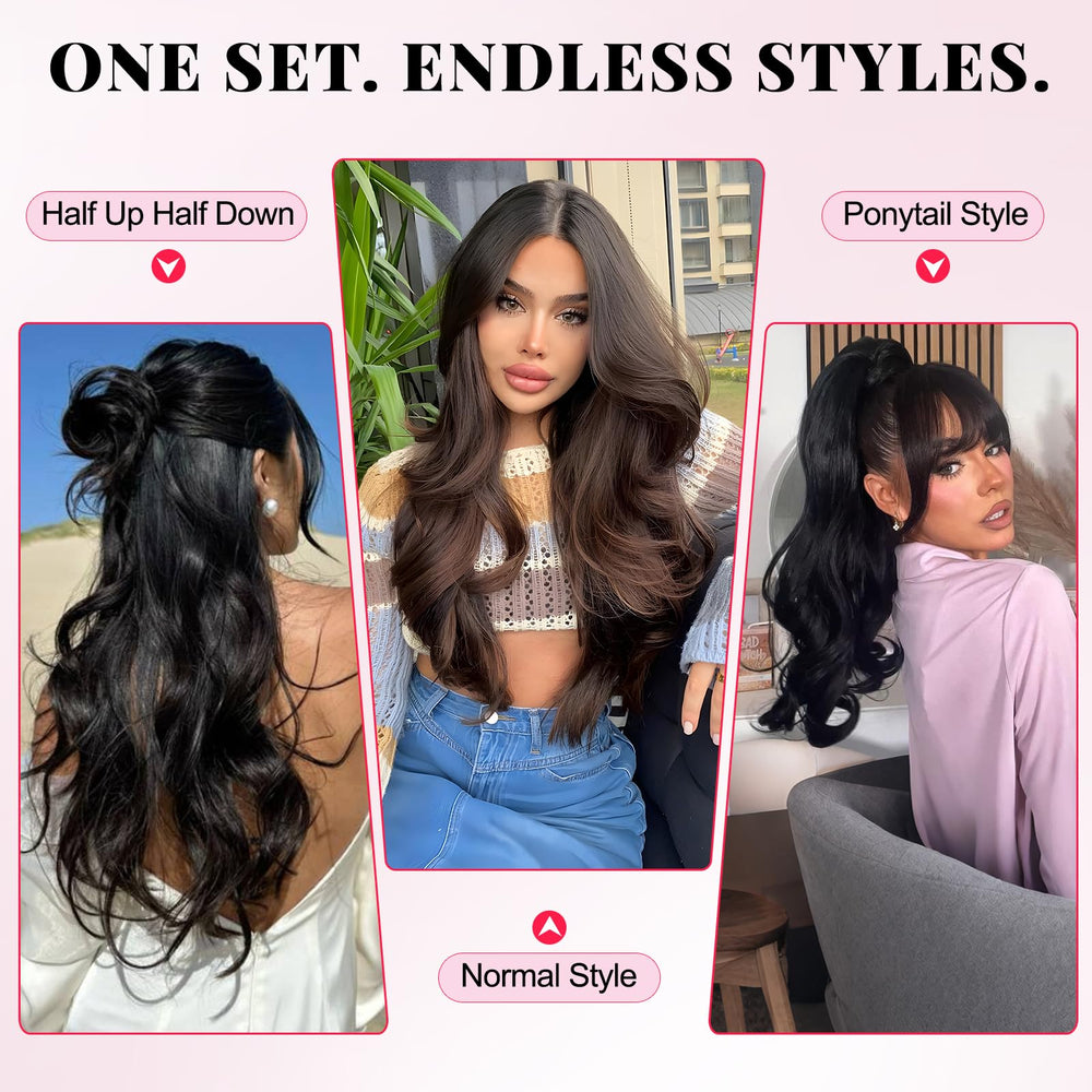 ALXNAN extensions ideal for daily wear, parties, weddings, and themed events.