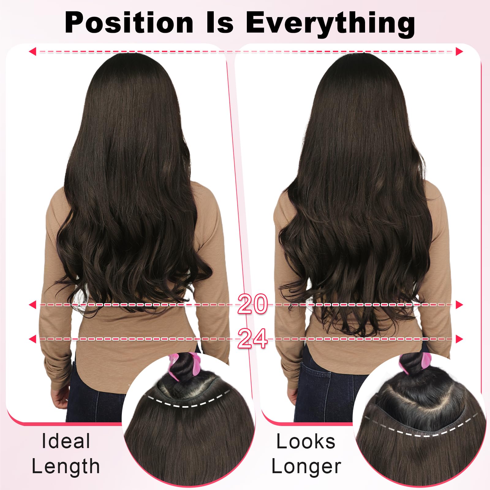 ALXNAN lightweight soft synthetic hair demonstrates comfortable wear.
