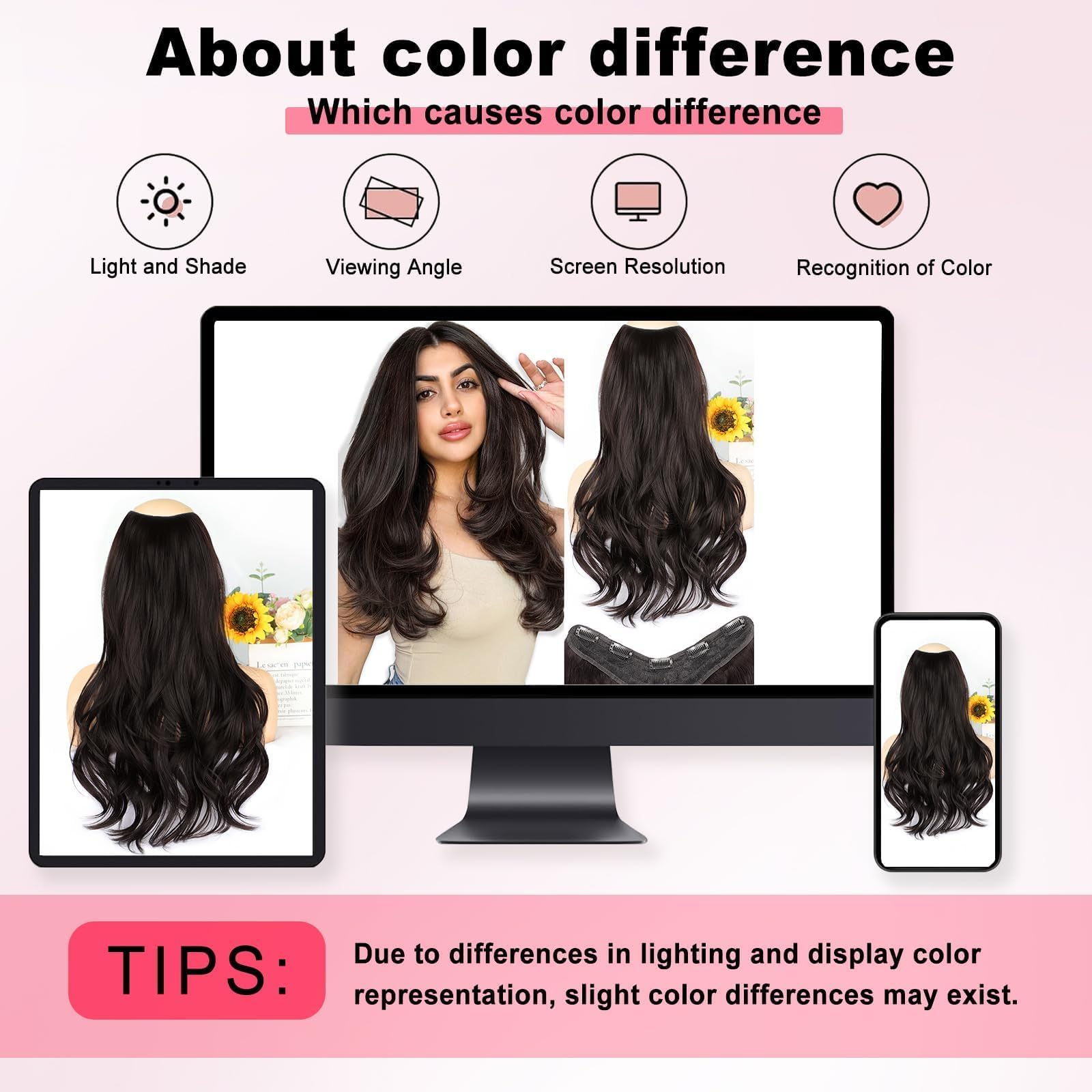 ALXNAN wearing extensions during daily activities for volume.
