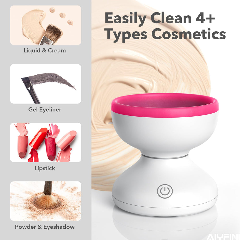 Alyfini brush bristles after cleaning, residue-free and refreshed.