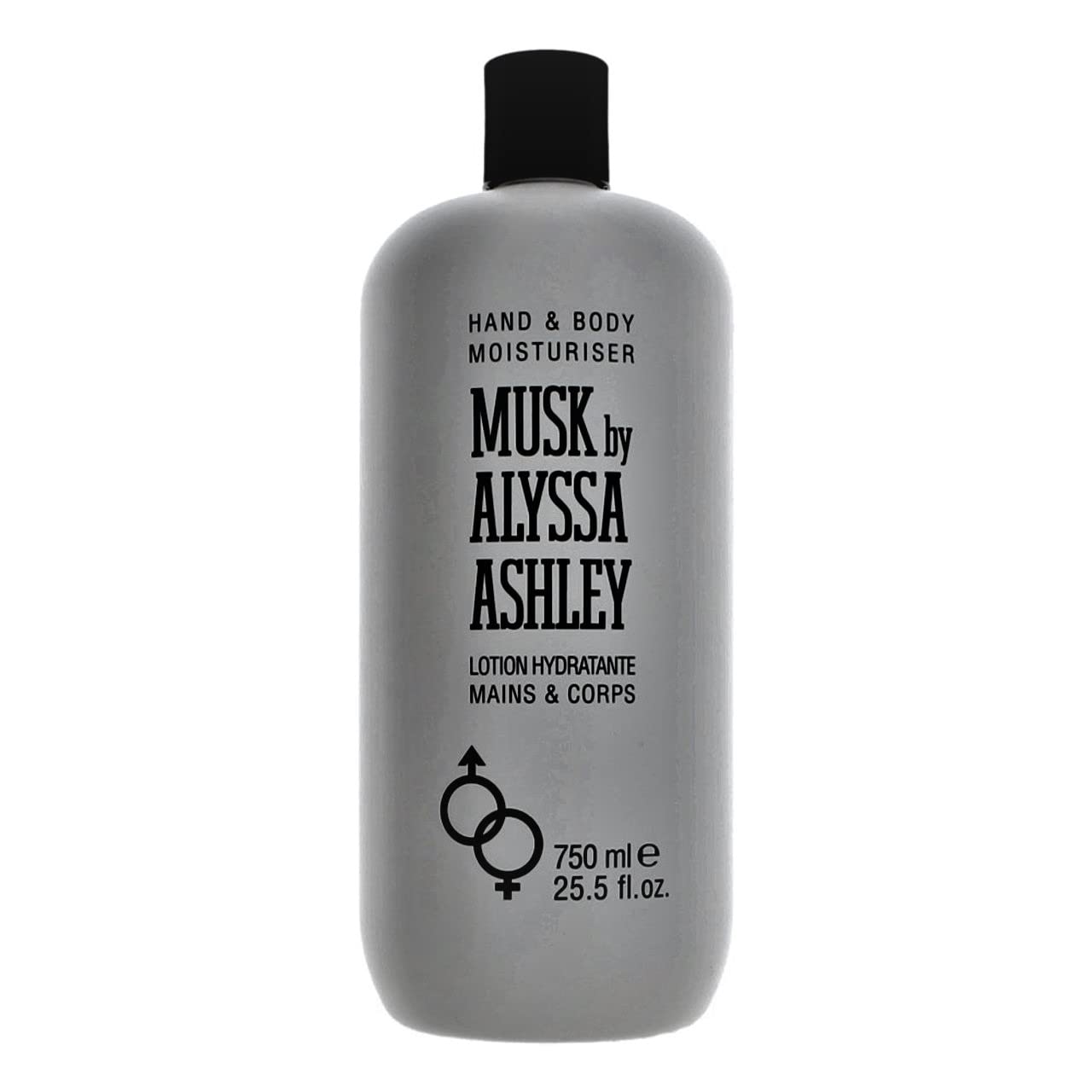 Texture view of Alyssa Ashley Musk Body Lotion cream for quick absorption