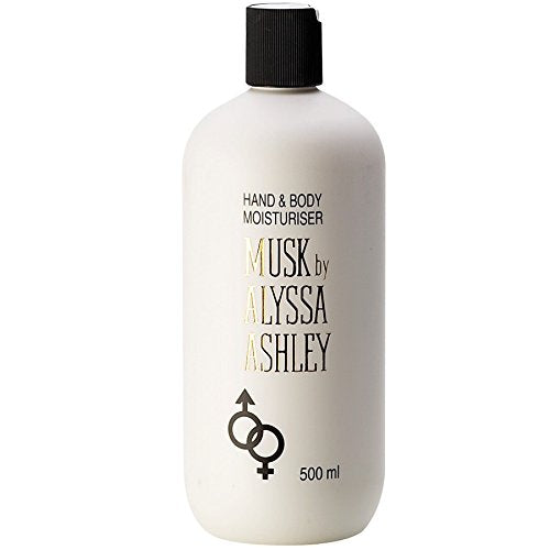 Alyssa Ashley Musk bottle beside fragrance suggests layering for aroma