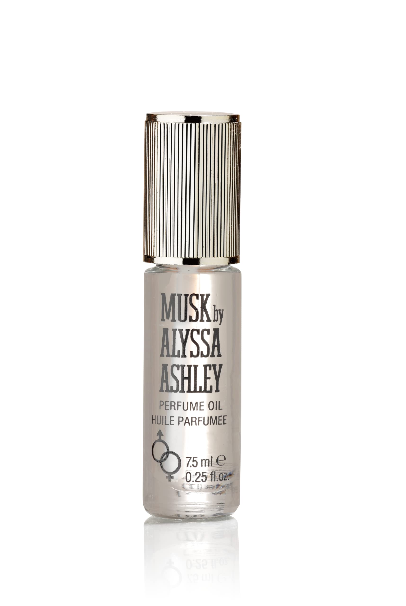 Alyssa Ashley Musk Perfume Oil soft powdery flowers closeup for day wear.