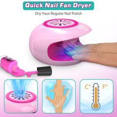 Amagoing water-based-nail-polish-colors offer kid-safe fun with easy peel-off formula.