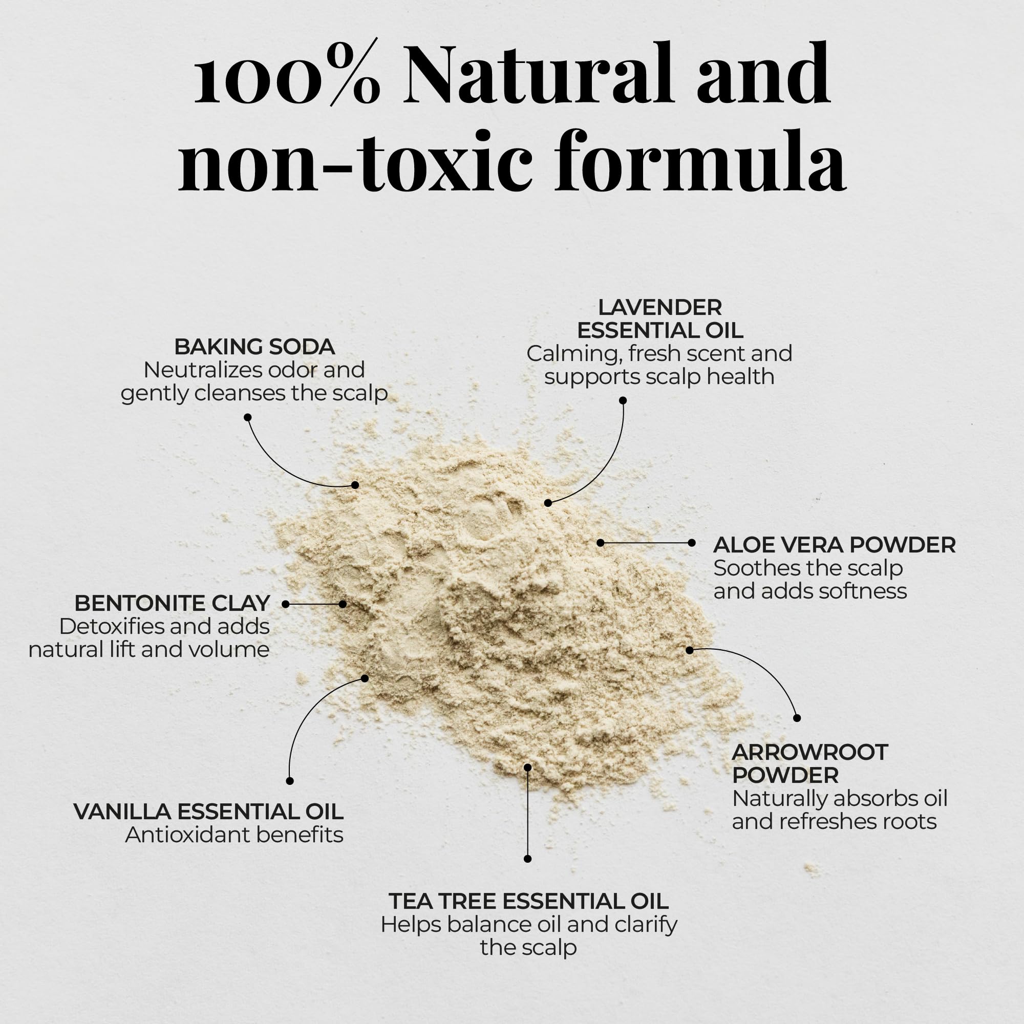 Amallow dry shampoo powder no aerosol packaging keeps travel mess-free.