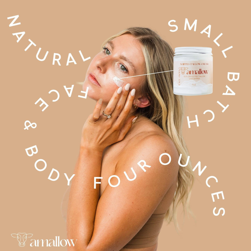Amallow natural lotion pump 4oz illustrates easy, mess-free daily use.