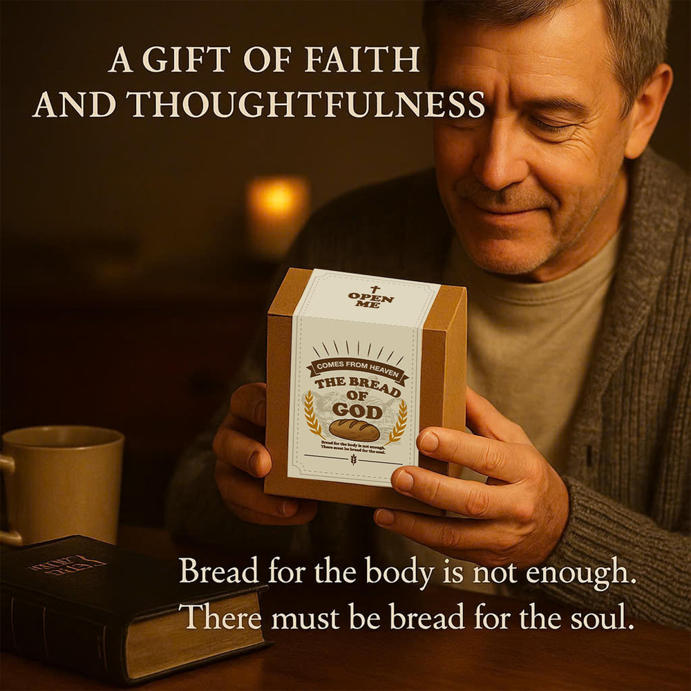 AMAQUANG bread-shaped cards closeup – tactile verses in a compact format.