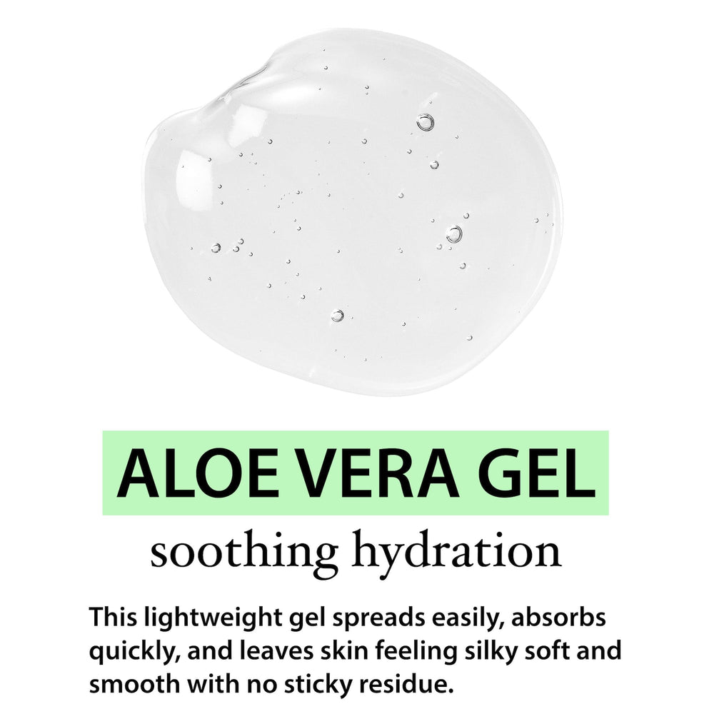 Amara Beauty Aloe Vera Gel demonstrates quick absorption with non-sticky feel