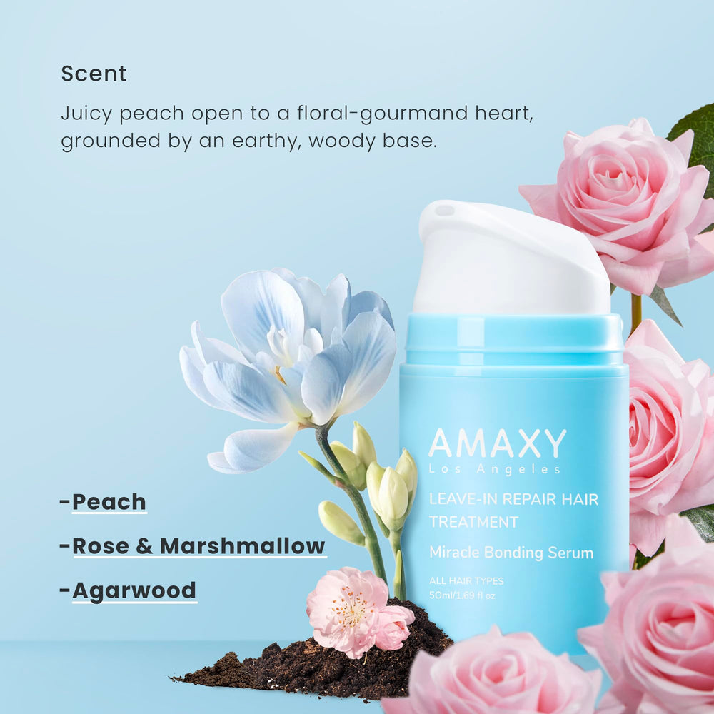 AMAXY Miracle Bonding Serum travel-pack-ready compact packaging