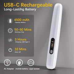 Amazebra fast heat, ready in about 15 seconds for quick looks.