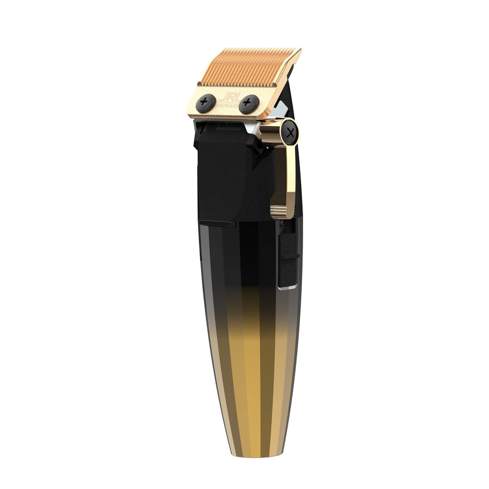 Amazon Series JRL Fresh Fade 2020C-G clipper digital display highlights power level for precise styling.