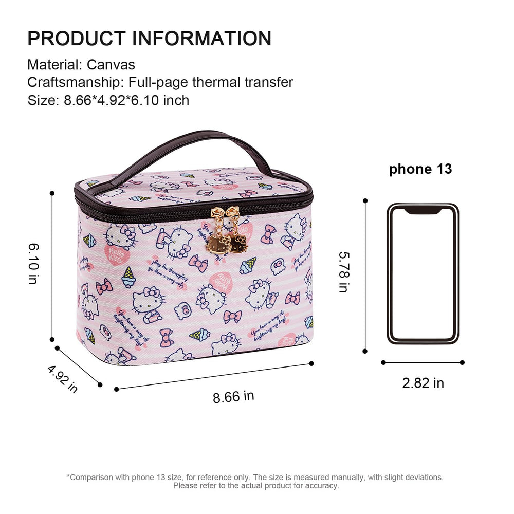 AmBealla cat-head zipper detail adds playful charm