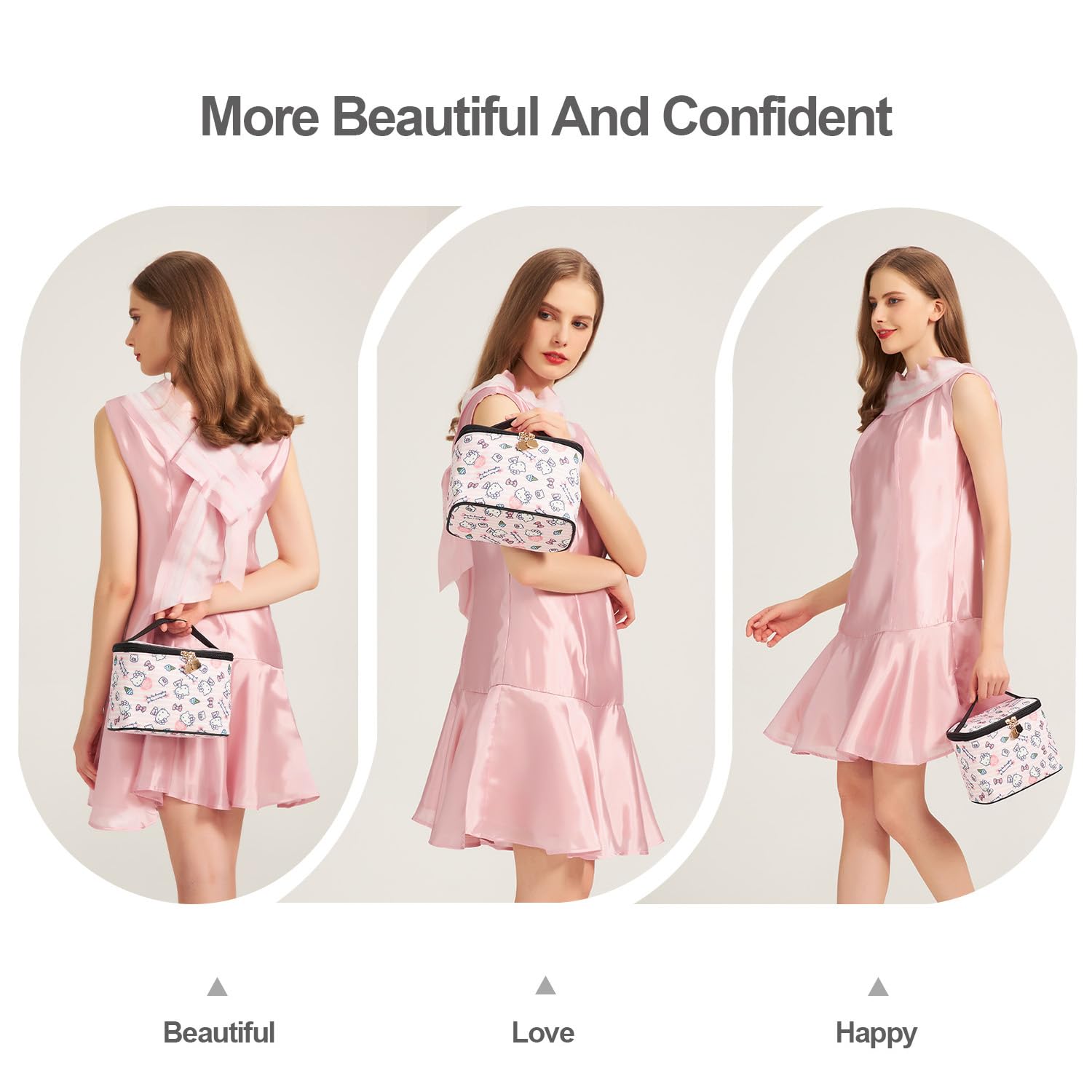 AmBealla cosmetic bag middle pocket for daily cosmetics