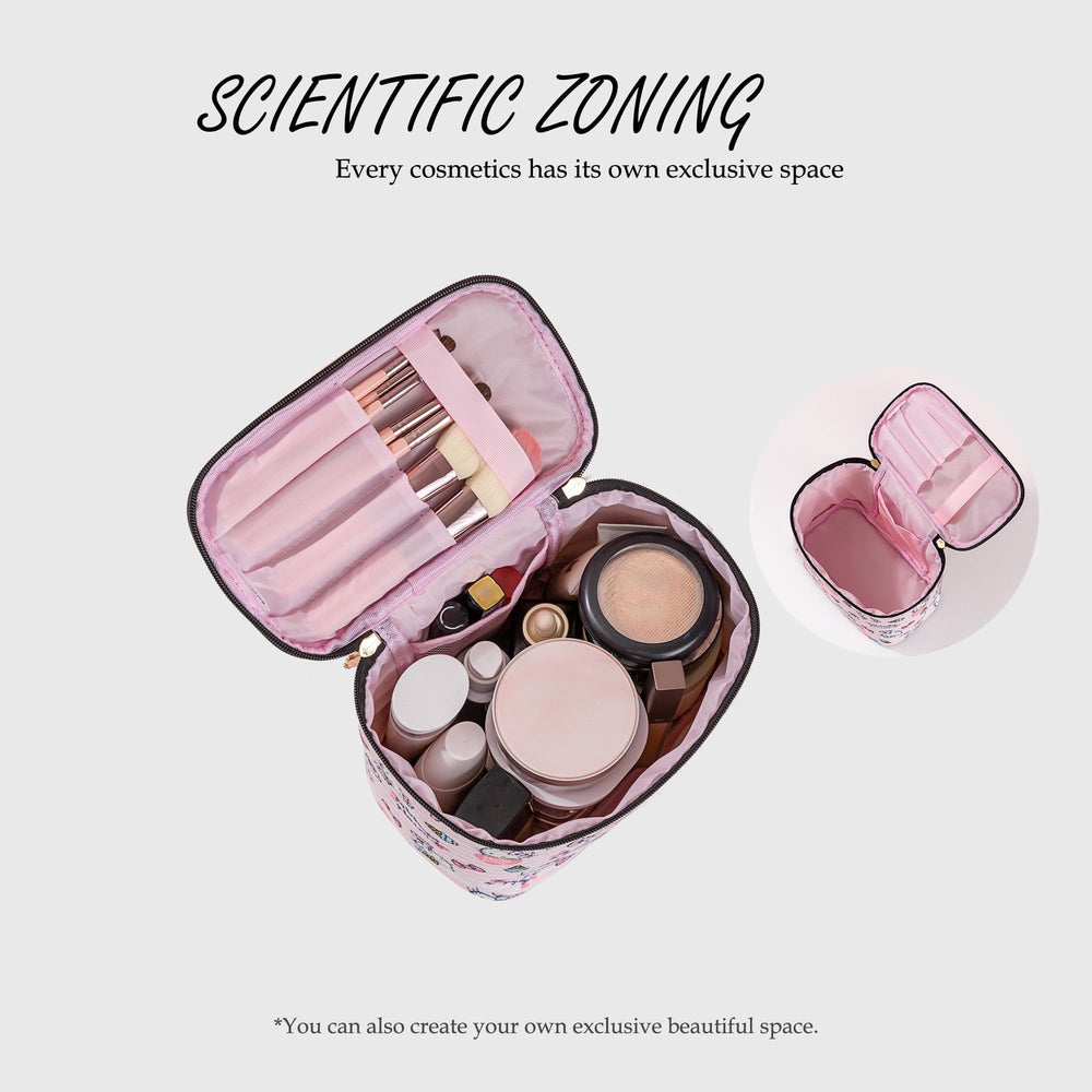 AmBealla cosmetic bag side pocket for lipstick and small items