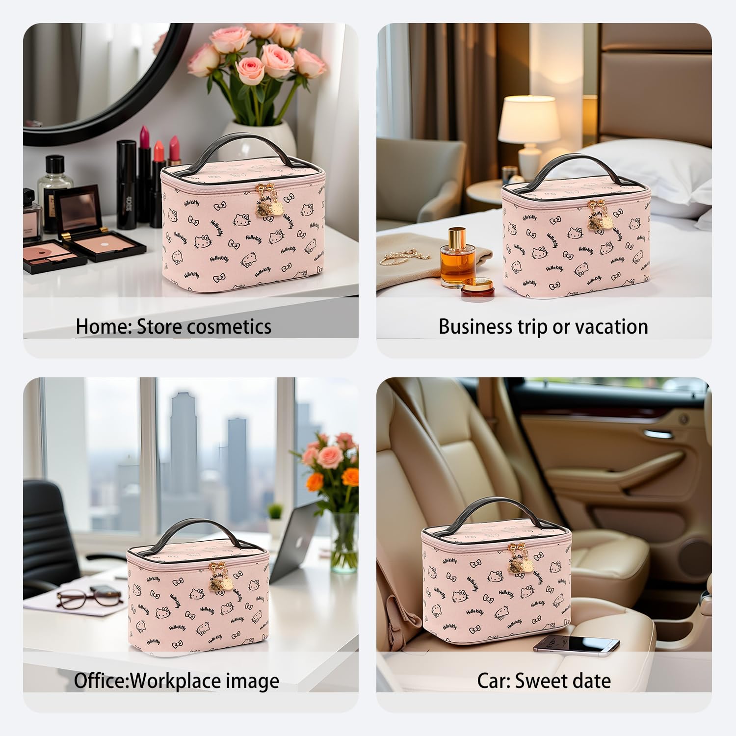 AmBealla side pocket stores lipsticks and small items securely