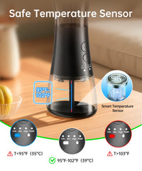 AMBIORA ear cleaner shows silicone edge for gentle ear contact
