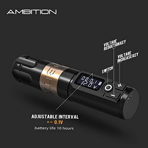 Ambition Glory cartridges 20pcs with 316 stainless steel needles for durability.
