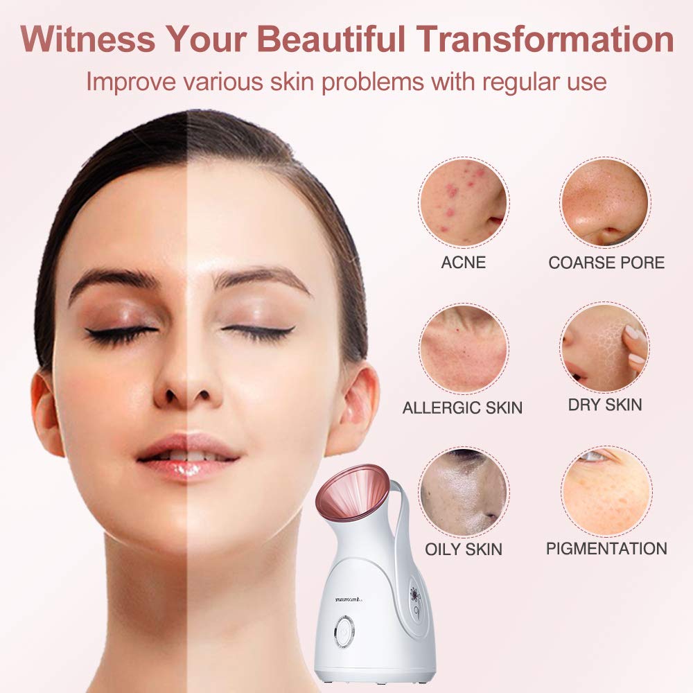 Amconsure face scrubbers and blackhead kit included for deeper cleansing