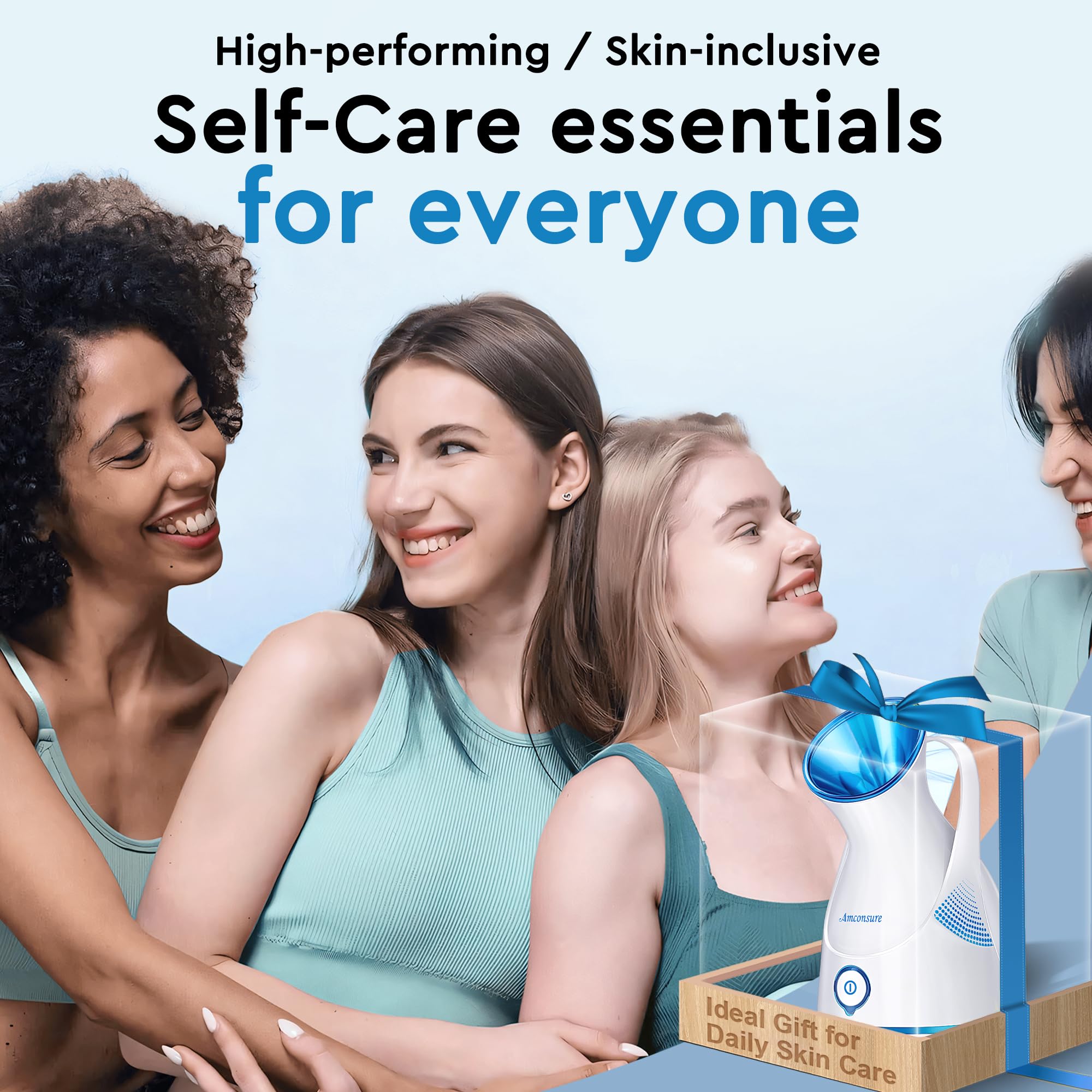 Amconsure facial steamer auto shut-off ensures worry-free sessions