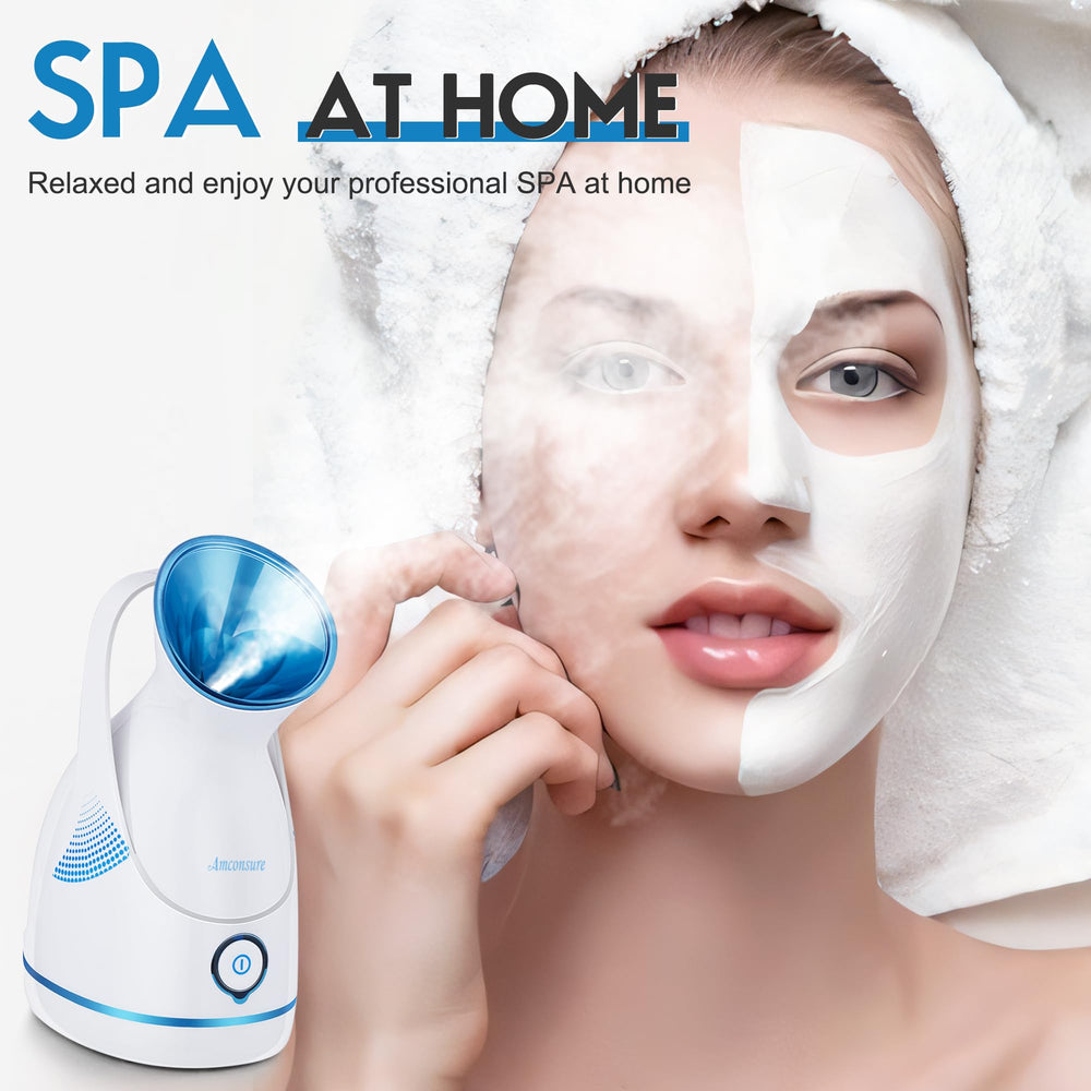 Amconsure facial steamer water-tank close-up for 100ml reservoir