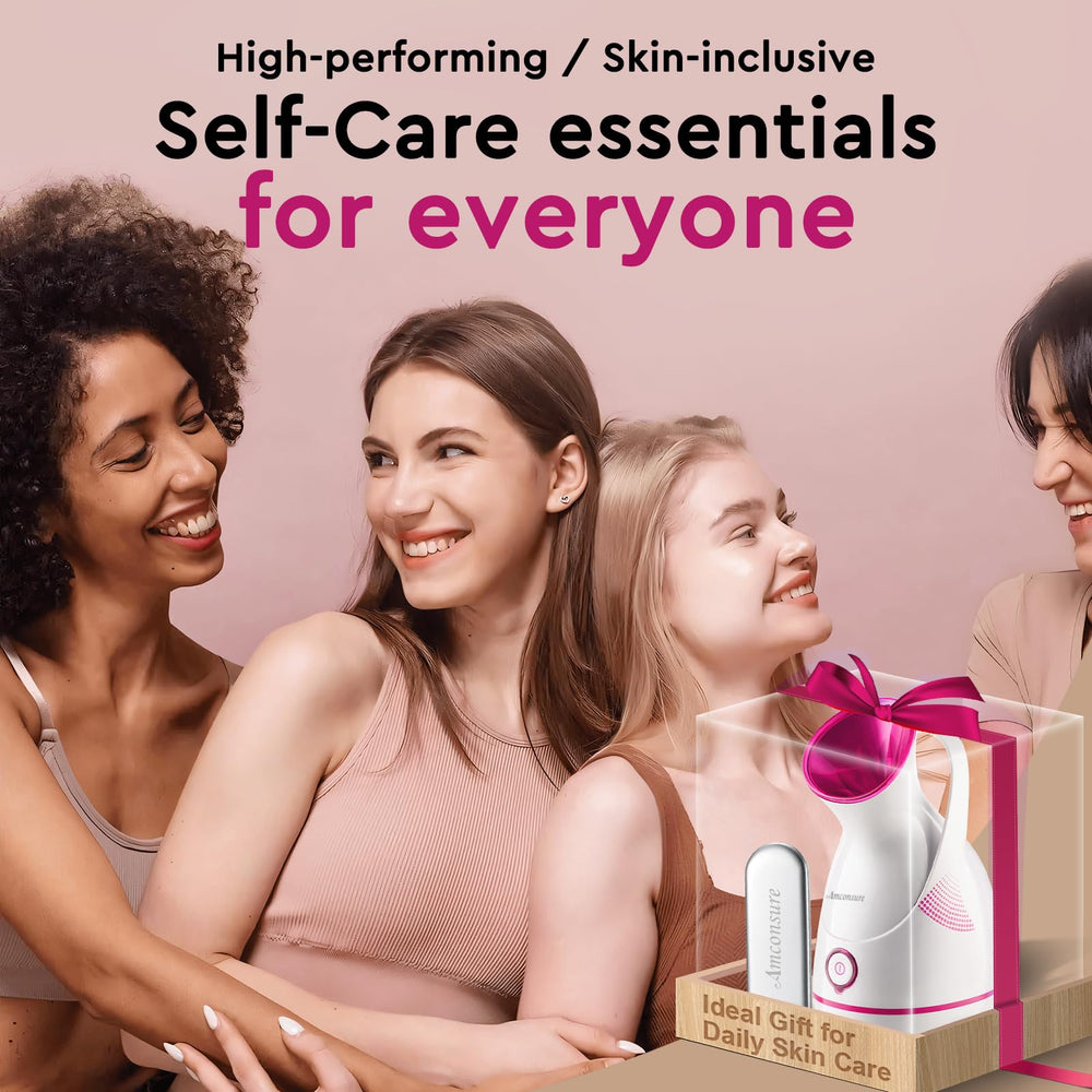 Amconsure gift-packaging with steam kit ready for gifting or personal spa use.