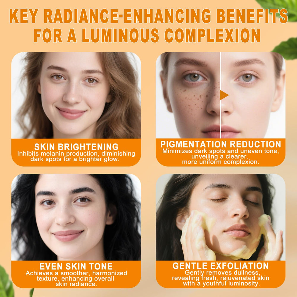 Amdele Turmeric Wash & Care 4-Piece Set packaging preview