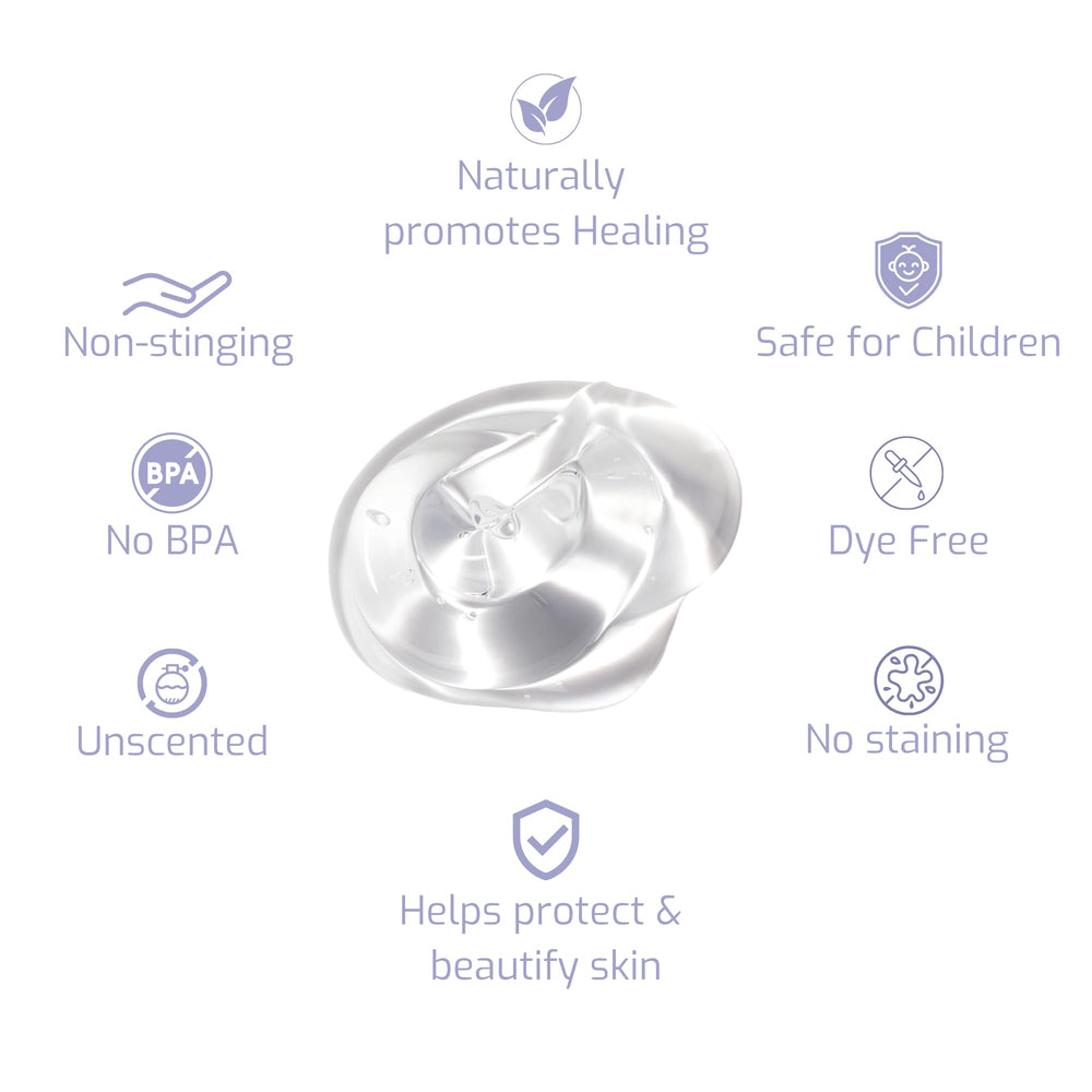 American Biotech Labs Silver Gel-layer-protection demonstrates up-to-3-days shield for skin.