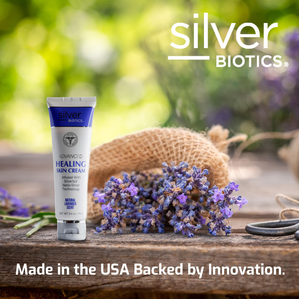 American Biotech Labs vitamin E-rich formulation emphasizes skin nourishment and repair support.