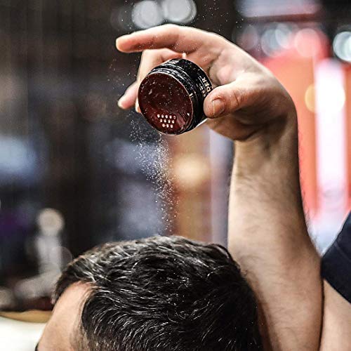 American Crew Boost Powder dry-hair application demonstrates quick styling for everyday volume